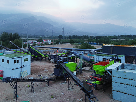北京海澱年處理50萬噸建築（zhù）垃圾（jī）模塊化處置係統