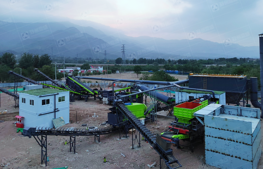北京海澱年處理50萬噸（dūn）建築垃圾模塊化處置係統（tǒng）