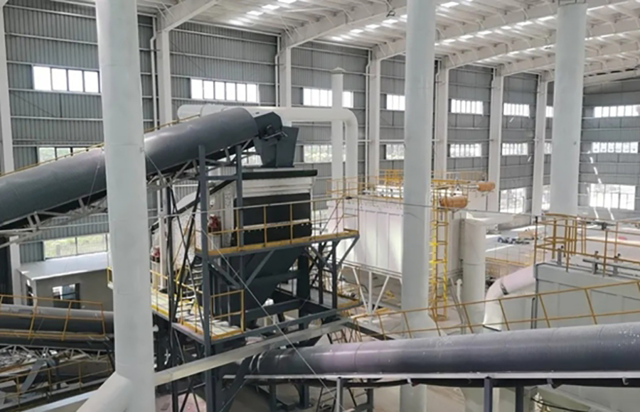 安徽（huī）省淮南市時產250-300噸建築垃圾（jī）和砂石骨料EPC項目