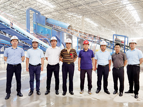 山東濱州年處理150萬噸建築垃圾資源化利用項目