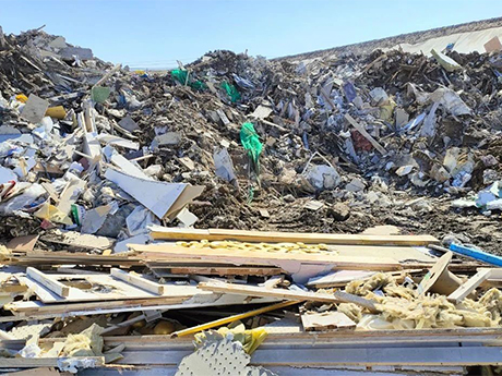 陝西省西安市年處理100萬噸裝修垃圾、建築垃圾處置生產線有序建設中