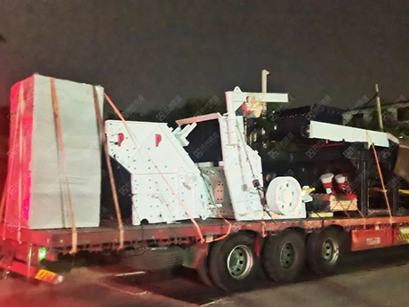 這套（tào）建築垃圾處理設備得到客戶好評