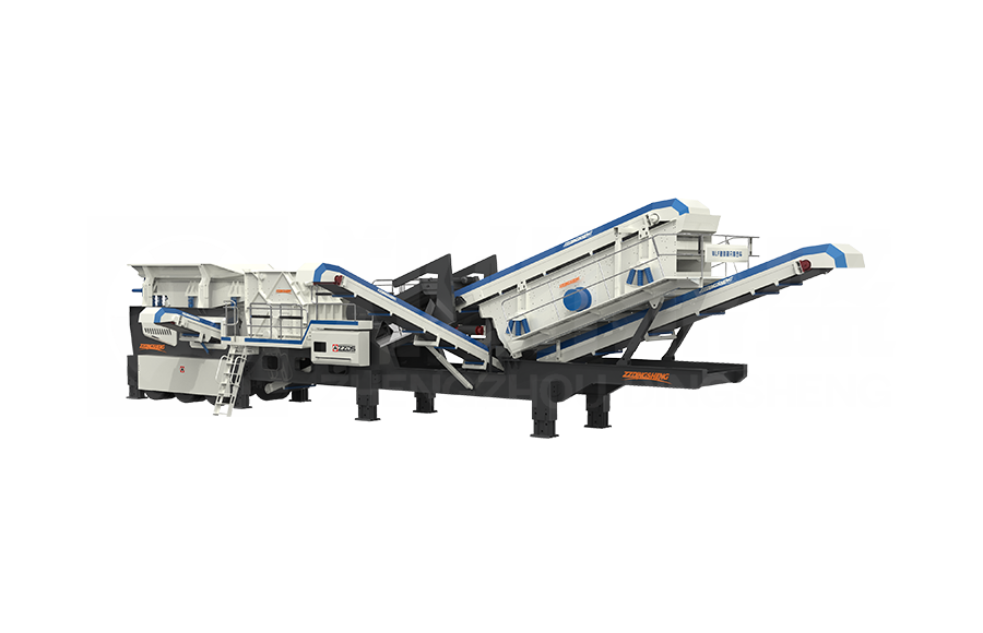 WLF輪胎式移動破碎篩分聯合（hé）車